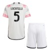 Juventus Locatelli 5 Venkovní 2023-24 - Dětské Fotbalové Dresy (S/S) Juventus Locatelli 5 Venkovní 2023-24 - Dětské Fotbalové Dresy (S/S)